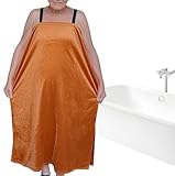 Dignity Bath Cover Up for Elderly/Senior/Disabled Man/Woman, Provides Privacy and Helps Caregivers with Bathing; Dignity Shower Cover, Adjustable Lightweight and Quick Drying
