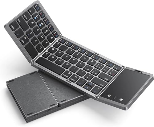 seenda Tastiera Bluetooth Pieghevole con Touchpad, Modello DBT-F97