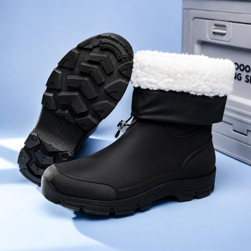 Image of WOWSTICK Waterproof Rain Garden Boots for Men and Women Mid-calf