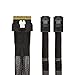 chenyang 1.64FT SlimSAS to Mini SAS HD Cable,SFF-8654 8i 1 to 2 SFF-8643 4i Cable for Servers, Switches, Routers, Hard Drive
