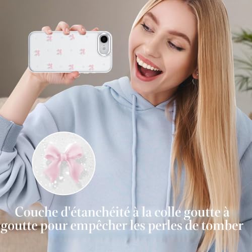 Coque iPhone 16e durable anti-jaunissement protégeant des chocs et rayures - 6