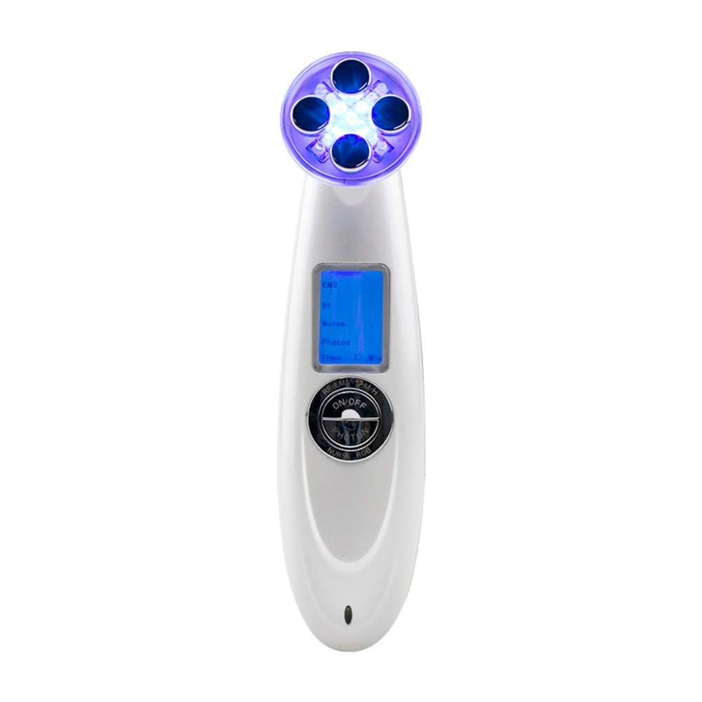 NORLANYA Facial Skin Care Time Master, Face Toning, Face Lift Device 5 Colors LED Photon Therapy Rechargeable