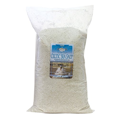 Image of Light Grey Celtic Sea Salt 22 Pound Resealable Bag - Additive-Free, Delicious Sea Salt, Perfect for Cooking, Baking and More - Gluten-Free, Non-GMO Verified, Kosher and Paleo-Friendly