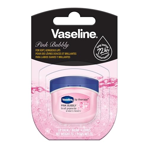 Vaseline Lip Therapy Pink Bubbly Lip Balm Jar 7 g