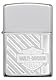 Zippo Sturmfeuerzeug - Harley-Davidson, High Polish Chrome, Double Lustre - Nachfüllbar - Wiederverwendbar - Windfestes Design - Geschenkbox - Made in USA