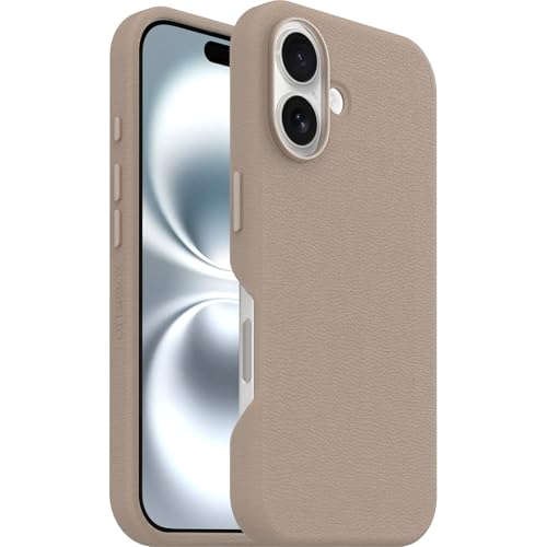 Image of OtterBox iPhone 16 Symmetry Series Cactus Leather for MagSafe - Cottonwood Glen Brown