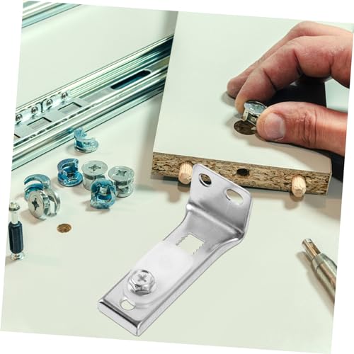 Kit de Herrajes para Puerta Plegable en Acero Inoxidable con Riel Deslizante y Accesorios para Reparación de Puerta de Clóset Bi-Fold para Hogar y Oficina miniatura 2