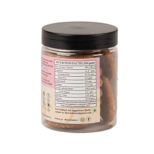 Image of The Wise Combo of Baker Double Chocolate Chip Cookies 200 GM with Almond Honey Oatmeal Cookies 200GM