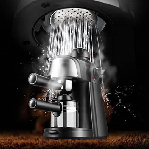 XMMLL Máquina de café espresso Dos métodos de elaboración de cerveza de molienda gruesa y fina puede ser utilizado por 4… - Imagen 7