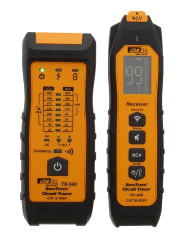 IDEAL Electrical 61-948 SureTrace Plus Circuit Tracer 0-600V AC/DC