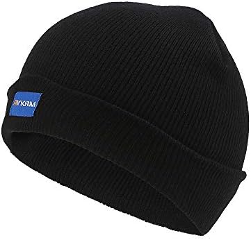 AYKRM 9 Colors Hi Visibility Hat Beanie Hi-Vis Knitted Winter Hat