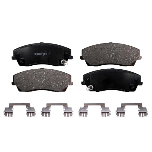 Image of Detroit Axle - 3.5L Brake Pads for 2006-2010 Dodge Charger, 2005-2008