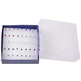 Longitud: 14 mm / 0,55 " GEEKEN 20 Pares Colorido Faux Cristal Decor Plastico Aretes Pendientes