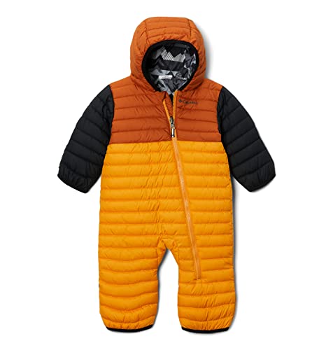Columbia Baby Powder Lite Reversible Bunting, Mango/Warm Copper/Black, 12/18 #TOP8