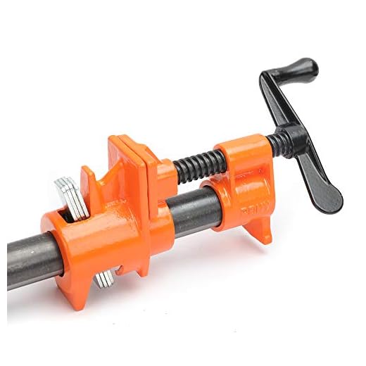 PONY 50 Pipe Clamp, Fixture for 3/4-Inch Black Pipe