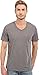 7 For All Mankind Men's Short Sleeve Raw V-Neck Tee