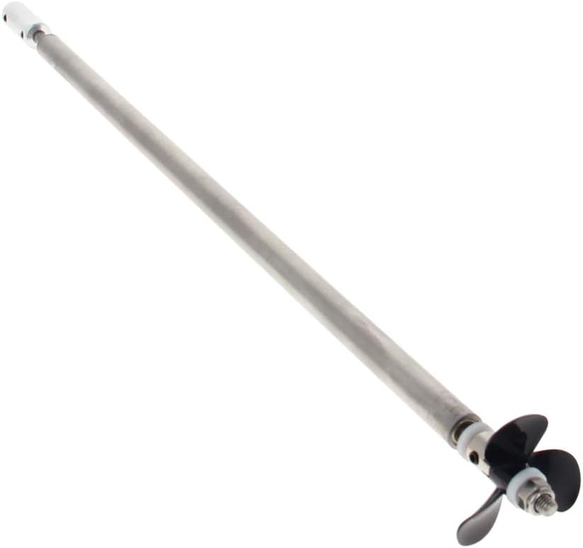 Bettomshin Drive Shaft w Propeller and Universal Joint for RC Boat, L300mm Shaft, L250mm Sleeve, D36mm Propeller, Fit for 2.3mm Motor Shaft