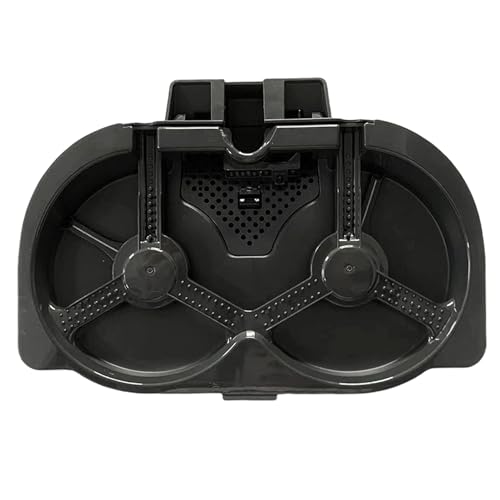 Detachable Base, Cleaning Station Tray (Black) Compatible with Roborock Qrevo Master / V20 Robot Vacuum Cleaner