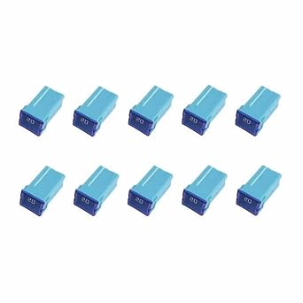 10 Pc Automotive Tall/Standard Profile JCASE Fuse 20 Amp Fuse Kit for Ford, Chevy/GM, Nissan, and Toyota Pickup Trucks, Cars and SUVs