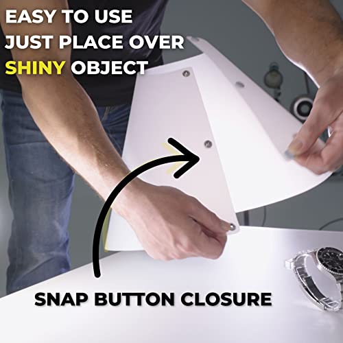 V-Flat World The Light Cone X Karl Taylor Photo Light & Photo Flash Diffuser - 360 Diffusion For Shooting Reflective Objects Alternative To Picture Box Or Photo Box For Product Photography - Large #TOP1