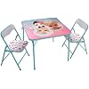 LOL Surprise Kids Table and Chair Set,3 Piece Square Activity Table with 2 Chairs for Toddlers & Children, Ages 3+