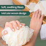 So Eco Bath & Shower Pouf – 100% Recycled Netting, Gentle Exfoliating Sponge for Daily Cleansing – Vegan & Plastic-Free Packaging - 70g - Image 5