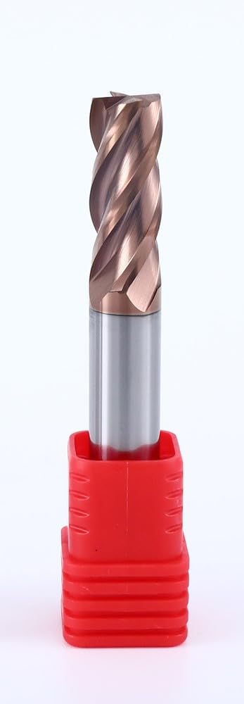 Hosemart Carbide 5mm Diameter End Mill Cutter 4 Flutes Endmill HRC 55 Milling Tools CNC Bits - Image 1