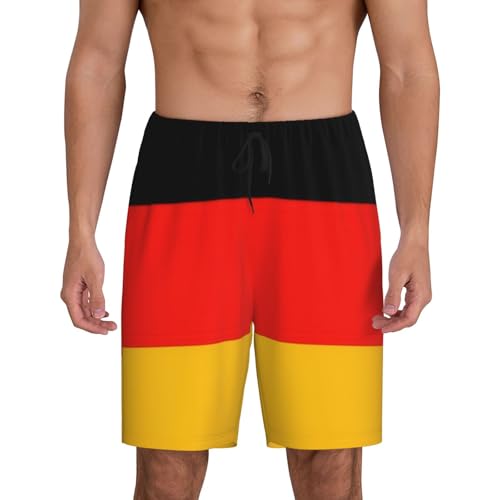 Pyjama court homme drapeau Allemagne idéal pour vos soirées match et détente