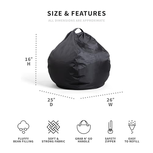Big Joe 6300602BOX Classic 2Pk Bean Bag Chairs thumb #2