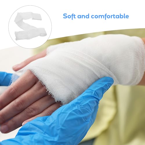 Venda Fija en Rollos de Gasa de Compresión BESPORTBLE, Empaque al Vacío, Forma en Z, Impermeable, para Emergencias y Primeros Auxilios en Exterior miniatura 6
