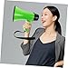 BESPORTBLE 25w Mini Megaphone Rechargeable Portable Bullhorn Speaker with 240s Recording for Outdoor Events Security Cheerleading