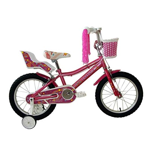 Umit Bicicleta 16" Lydia, Niñas, Rosa, Infantil