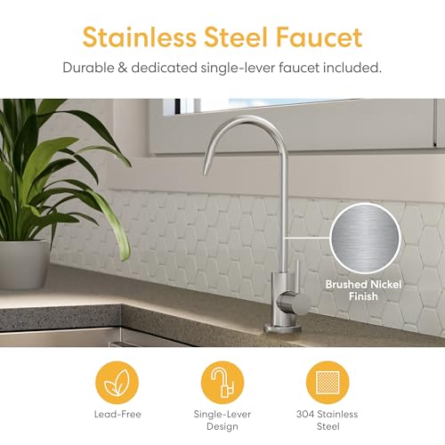 Multi-Stage Under Sink Filtration System