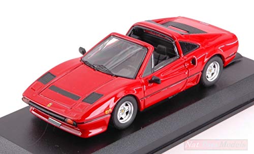 Best Model MODELLINO in Scala Compatibile con Ferrari 208 GTS Turbo 1983 Red 1:43 BT9760