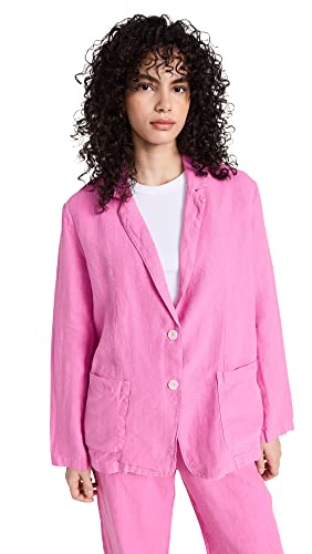 Velvet by Graham & Spencer Women's Cassie Heavy Linen Blazer