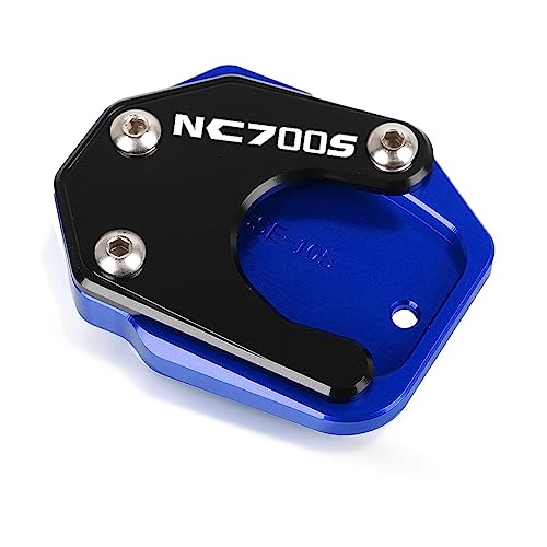 Support latéral pour NC700S idéal pour sécuriser votre moto lors des arrêts en camping ou rando