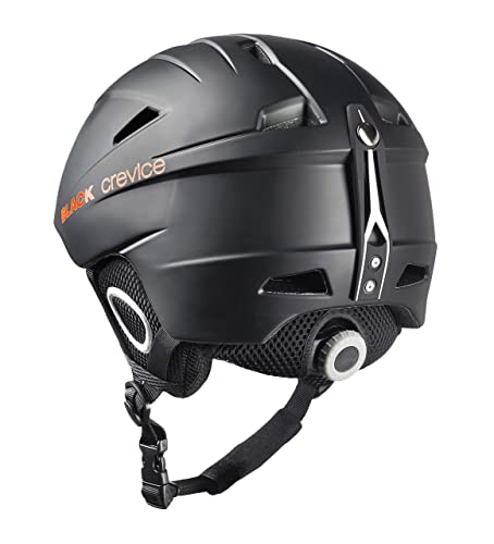Miniatura 7 de Black Crevice Kitzbühel - Casco De Esquí Talla S , Color Negro Y Naranja