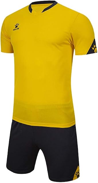 KELME الرجال فريق كرة القدم جيرسي والسراويل القصيرة ، قمصان الشباب لكرة القدم الزي الرسمي ، الزي الرياضي تورف الكبار