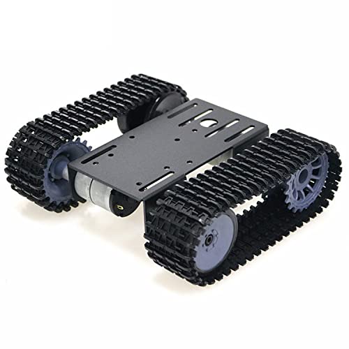 Premium Robot Tracked Car Chassis Starter Kits with 2pcs DC Motor, Caterpillar Moving Robotic Tank...