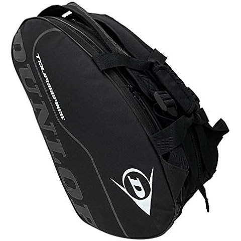 Dunlop 10316687 DAC PDL Dunlop Tour Intro Paletero, Medium Size with 2 Compartments, Material 100% Polyester, Black Cover