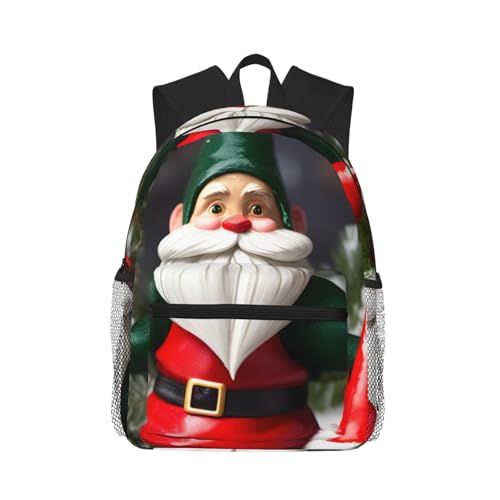 Sac à dos gnomes de Noël traditionnel léger pour travail et sport