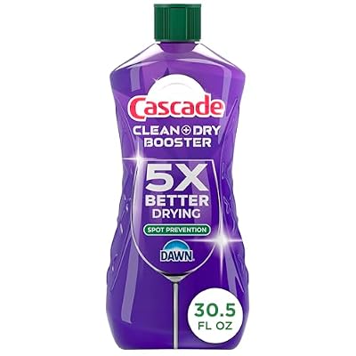 Cascade Power Dry Rinse Aid: Long-Term Performance and Residue Analysis