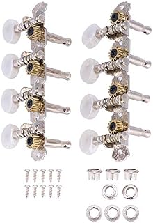Mandolin Tuning Pegs, 4L4R Machine Heads String Tuning Pegs for 8 Strings Mandolin Instruments Accessory