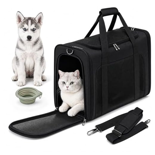 PALAMEA Hundetasche für Reisen und Flüge