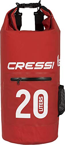 Cressi Dry Bag Mochila Impermeable para Actividades Deportivas  Unisex Adulto  Rojo