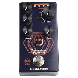 [DYNAMIC SOUND ENHANCEMENT] Elevate your guitar playing with this electric guitar effects pedal that utilizes advanced TIMMY and VEMURAM JAN circuitry for exceptional overdrive effects. [EASY TONE ADJUSTMENT] With dedicated controls for VOLUME, BASS,...