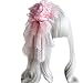 BUBEFSKD Elegant Lace Rose Hat Hair Clip With Bowknot Fashion Anime Costume Hat Clip Masquerades Party Dress Up Headpieces Party Decors