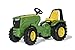 Produktbild Rolly Toys Trettraktor John Deere rollyX-Trac Premium (für Kinder 3-10 Jahre, Verstellbarer Sitz, Traktor mit Flüsterlaufreifen, Ablagefach unter Motorhaube) 640034, grün