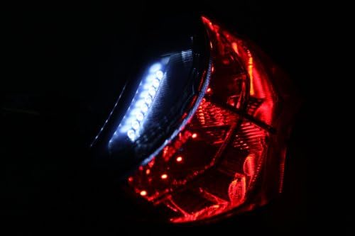 Integrated Sequential LED Tail Lights Clear Lens fits Honda CBR-600 F4 1999-2000 / CBR-600 F4i 2004-2006