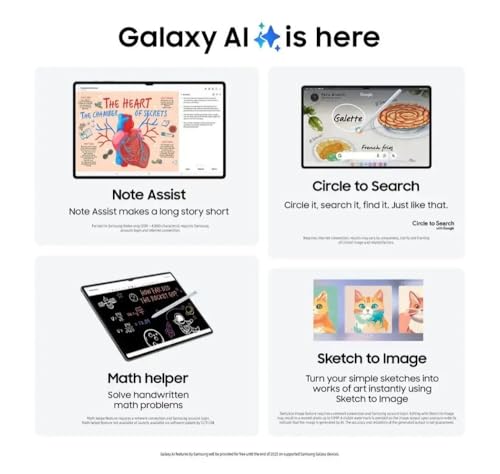 Image of Samsung Galaxy Tab S10 Ultra 256GB Tablet, Platinum Silver